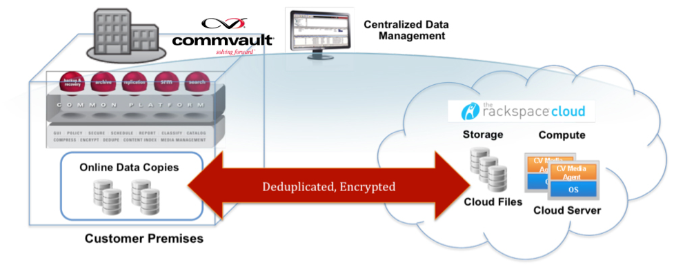 commvault salesforce backups